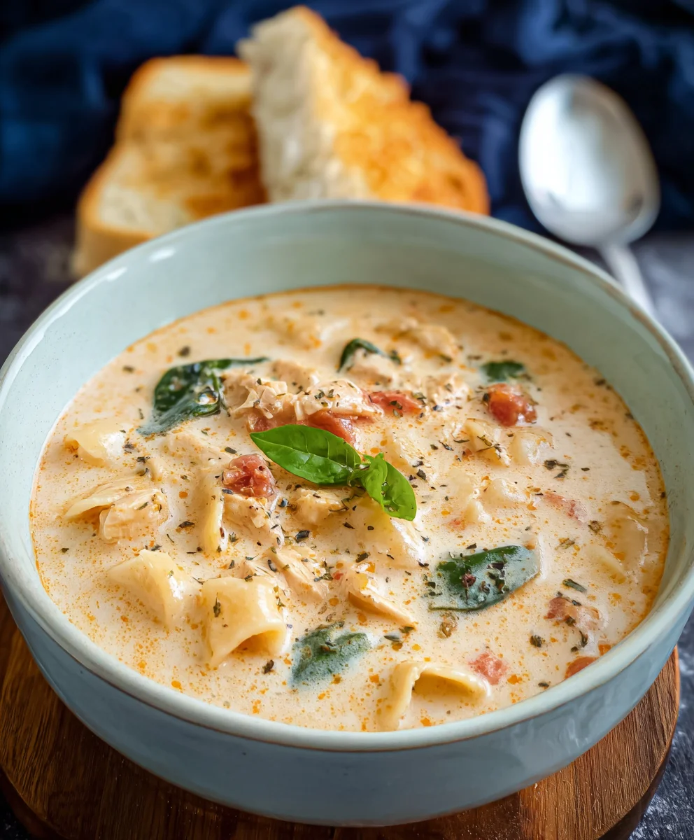 Creamy Marry Me Chicken Soup-Easy Dinner Recipe