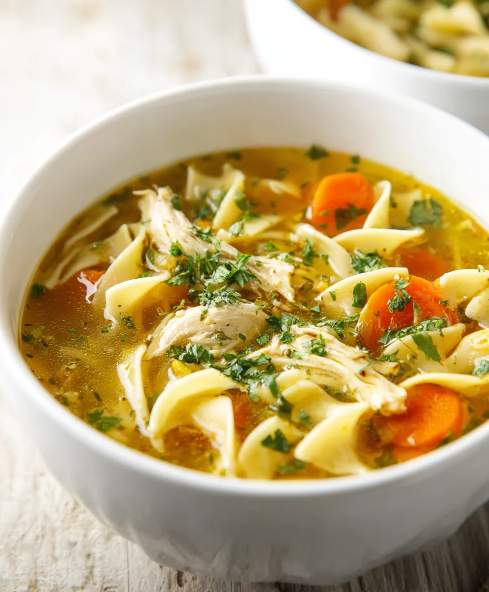 Best Chicken Noodle Soup Recipe - Hearty & Delicious