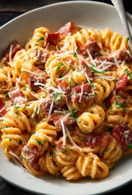 Beef Beef Bacon Pasta