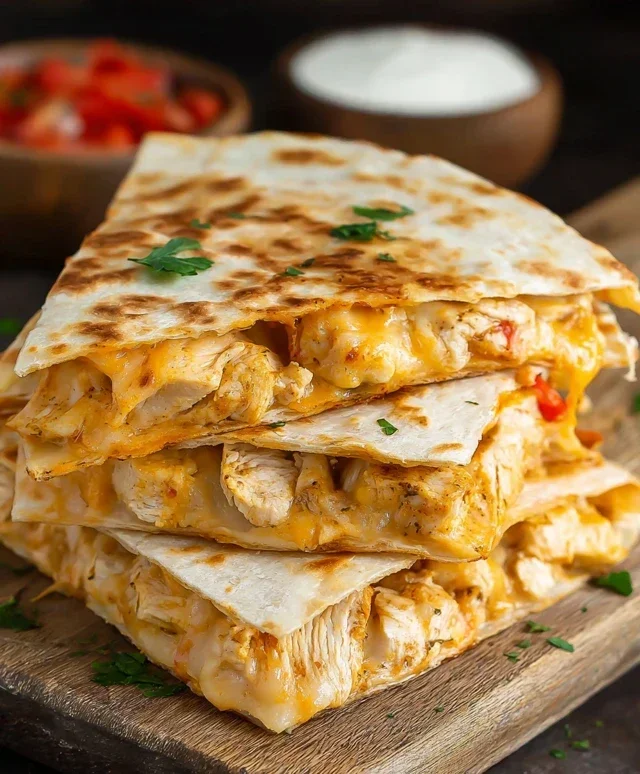 Keto Chicken Quesadilla