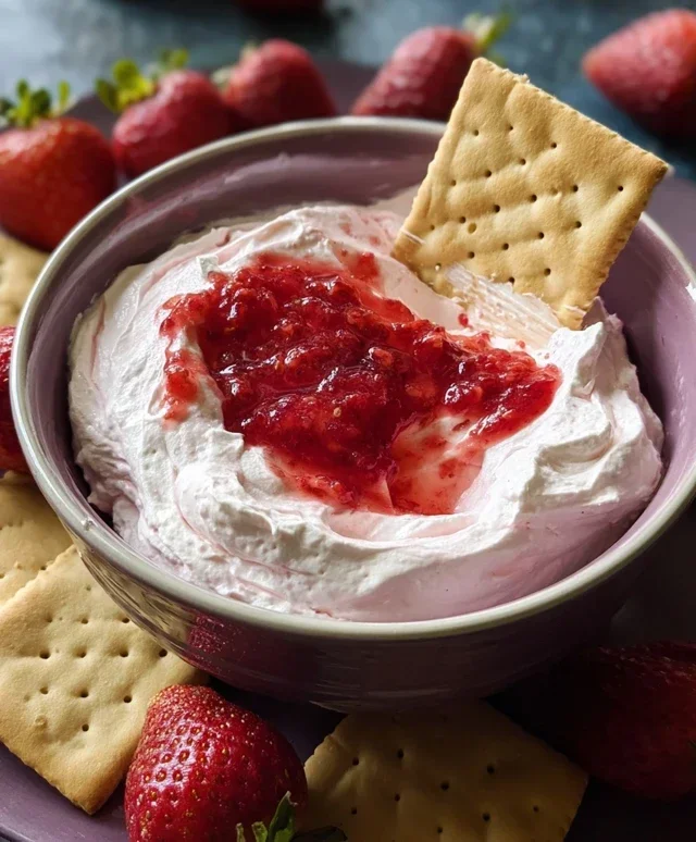 Strawberry Cheesecake Dip