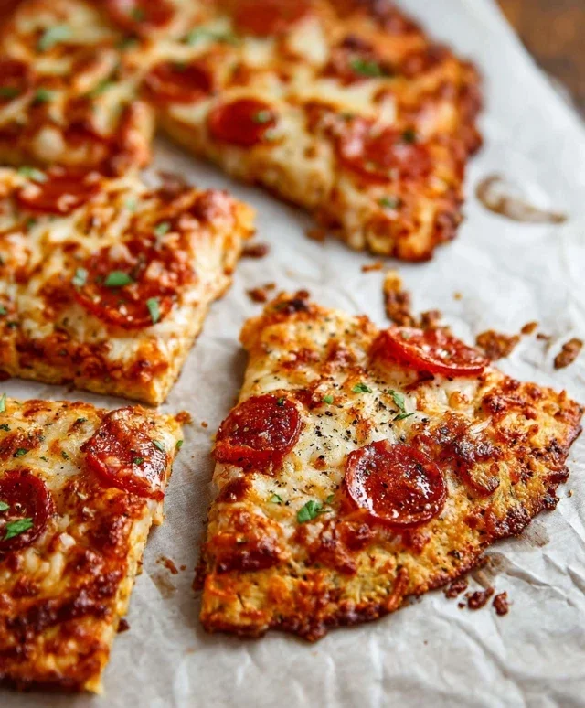 Chicken Crust Pizza (Easy Low Carb Recipe)