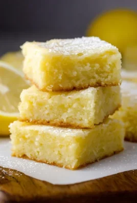 Easy Lemon Brownies Recipe