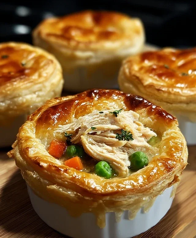 Mini Chicken Pot Pies