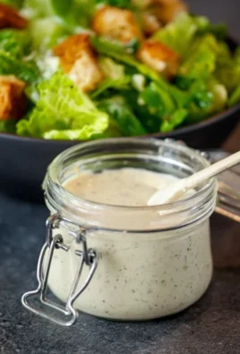 Homemade Caesar Salad Dressing