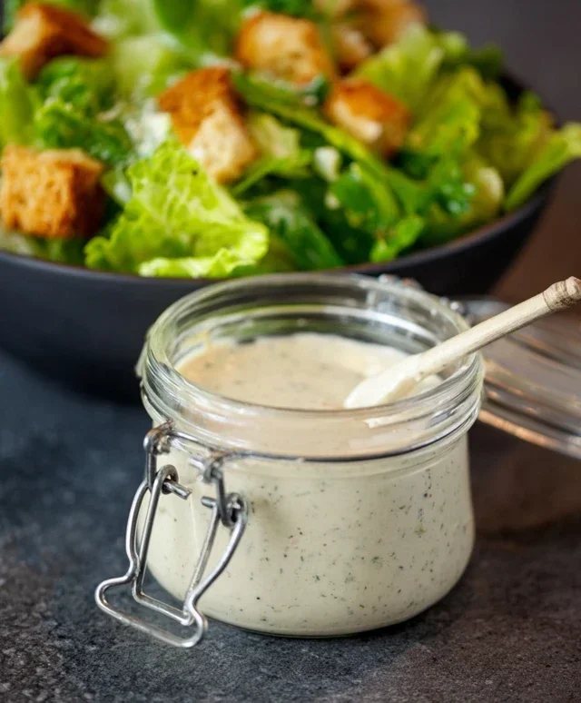Homemade Caesar Salad Dressing