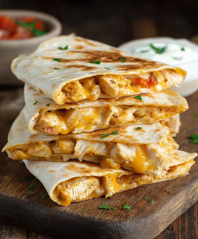 Keto Chicken Quesadilla