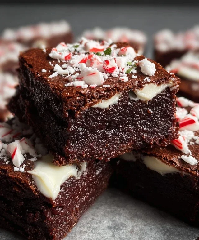 Peppermint Brownies