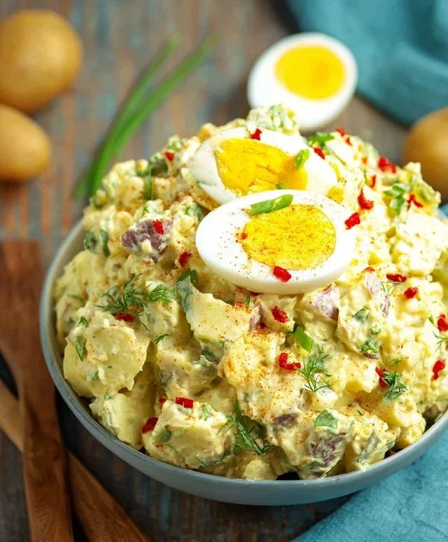 Deviled Egg Potato Salad