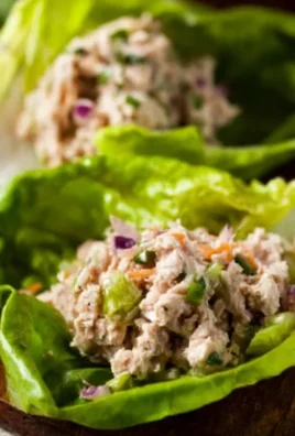 Tuna Lettuce Wraps