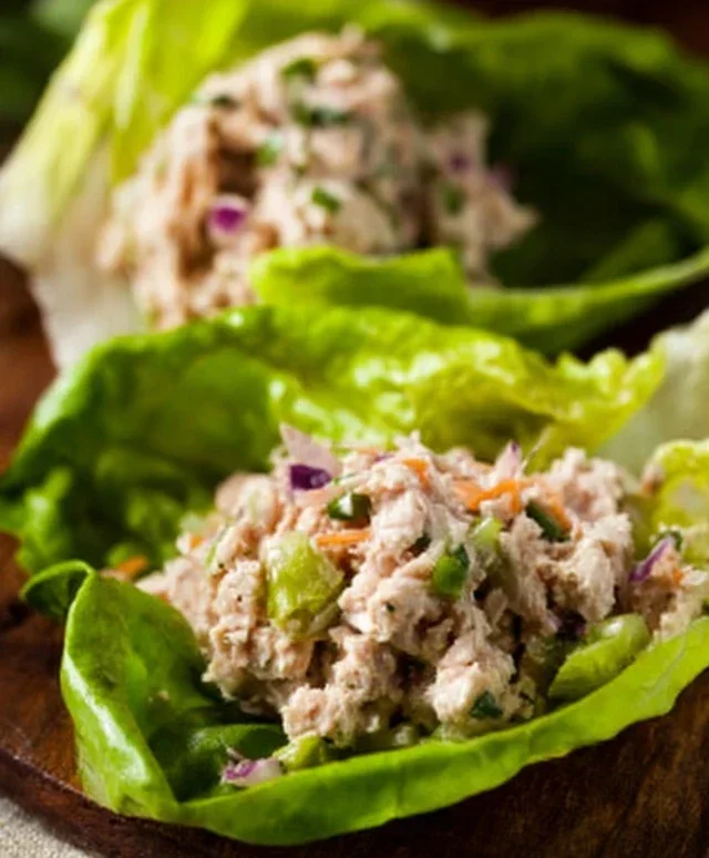 Tuna Lettuce Wraps