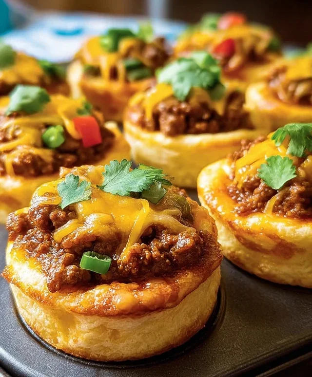 Taco Biscuit Cups