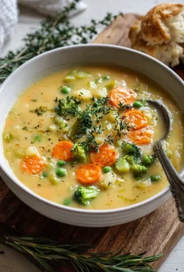 One-Pot Creamy Vegetable Soup