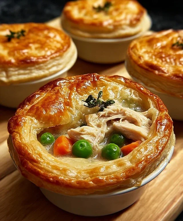 Mini Chicken Pot Pies