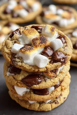 S'mores Cookies and Cream Cookies
