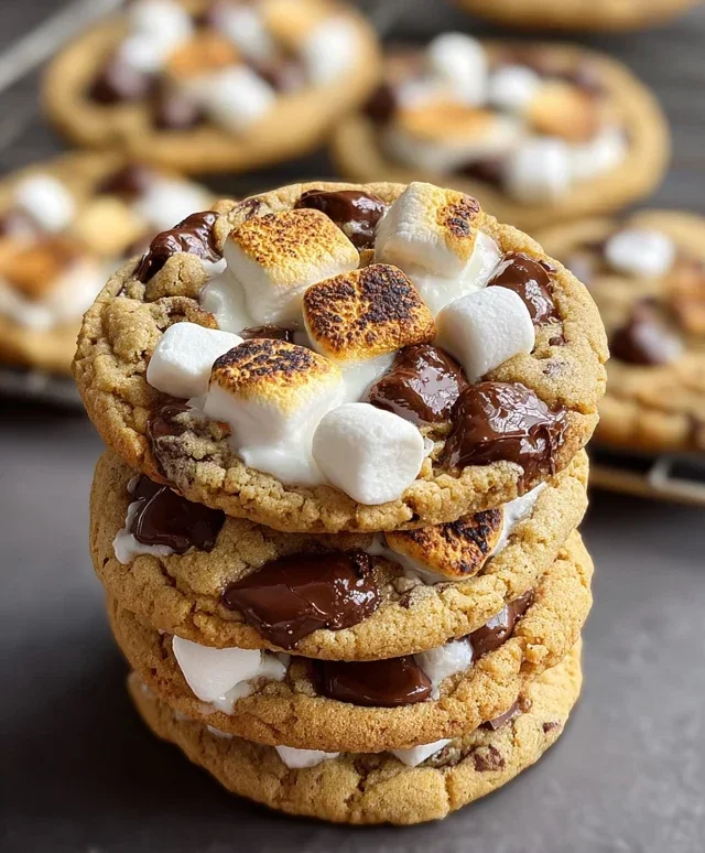 S'mores Cookies and Cream Cookies