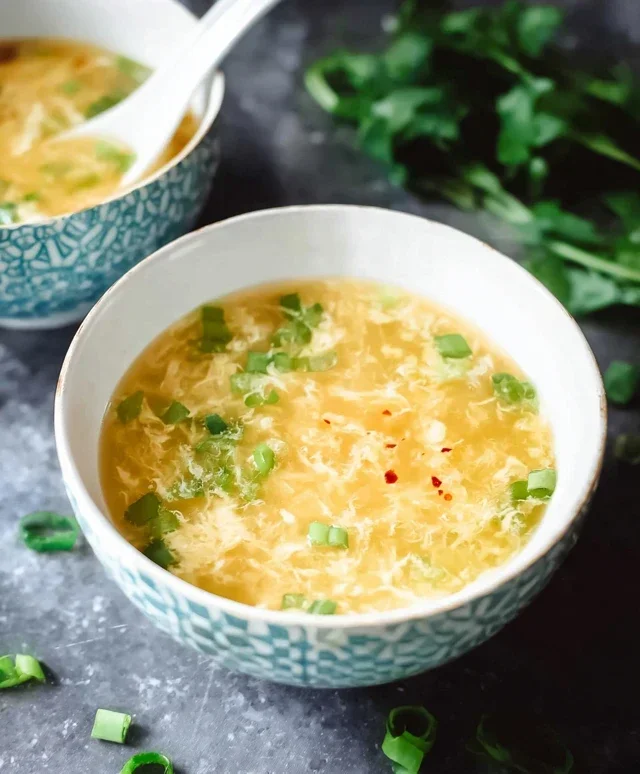Homemade Egg Drop Soup (Keto & Gluten Free)