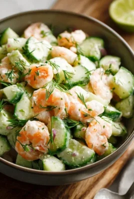 Cucumber Shrimp Salad