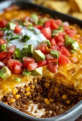 Walking Taco Casserole