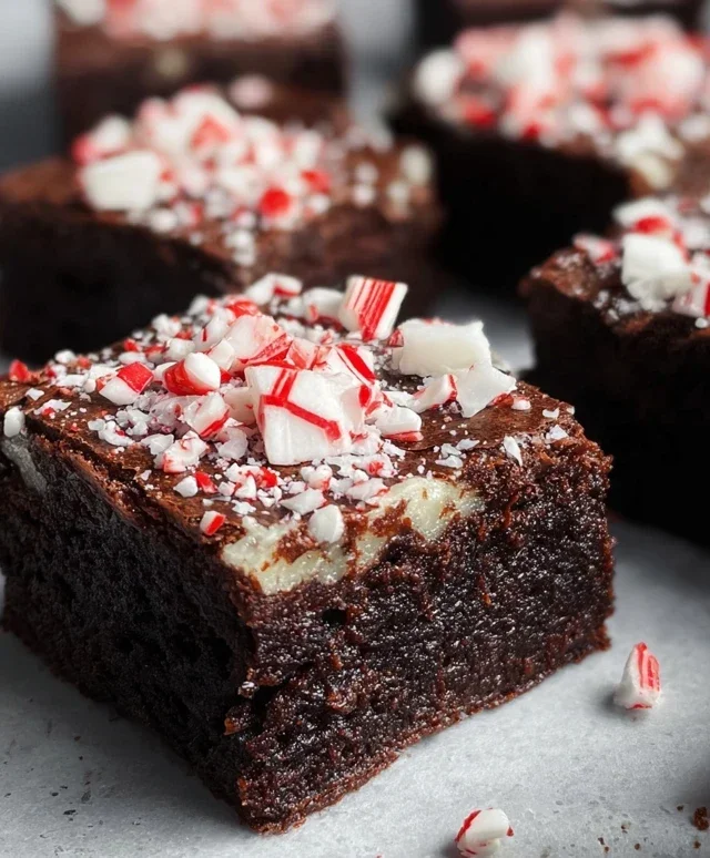 Peppermint Brownies