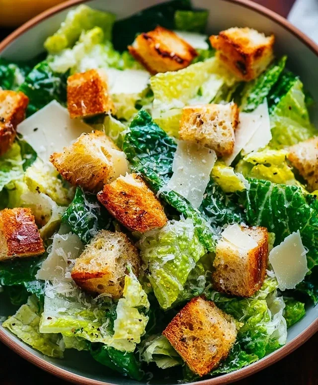 Classic Caesar Salad Croutons