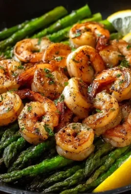 Lemon Garlic Shrimp and Asparagus (20-Minutes)