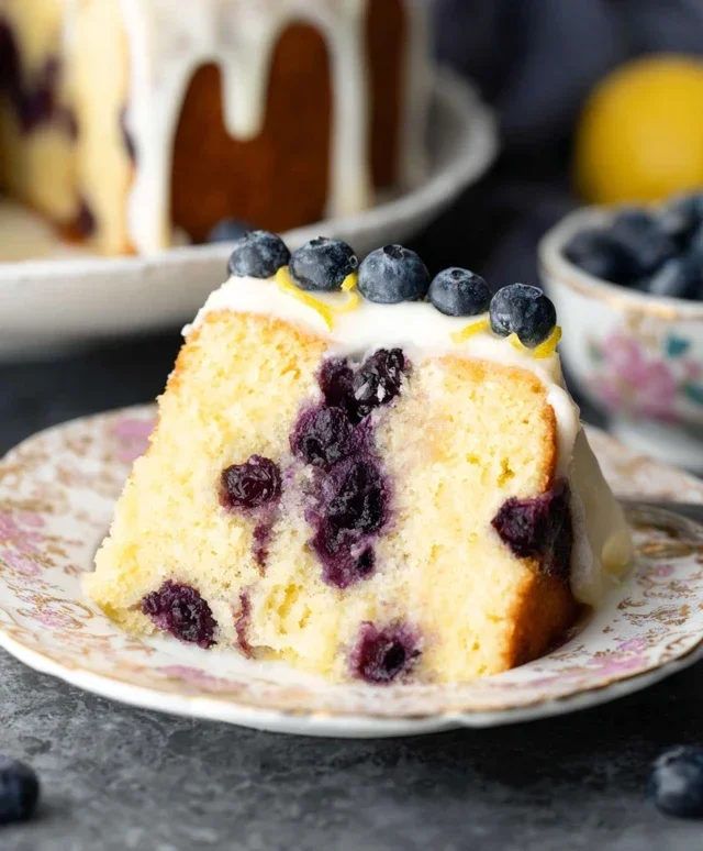Lemon Blueberry Cake