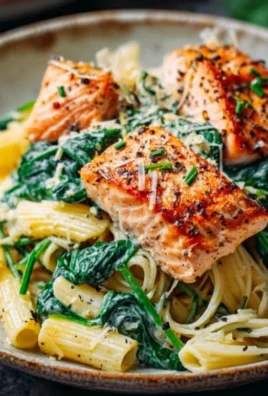 Salmon Spinach Pasta Dish: A Delicious and Nutritious Recipe to Try Today
