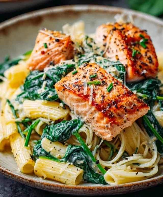 Salmon Spinach Pasta Dish: A Delicious and Nutritious Recipe to Try Today