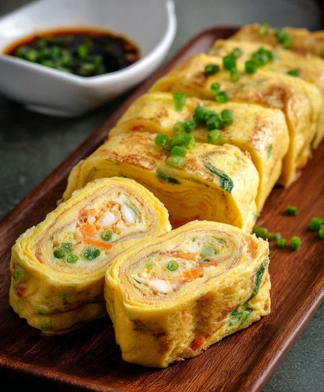 Gyeran Mari (Korean Rolled Omelette)