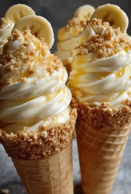 Banana Pudding Cheesecake Cones