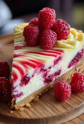 Raspberry Lemon White Chocolate Cheesecake
