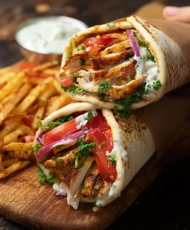 Chicken Shawarma Wrap