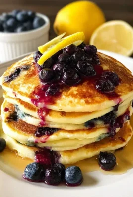 Lemon Blueberry Pancakes