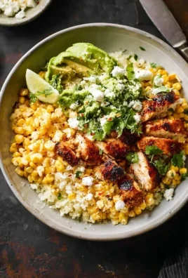 Street Corn Chicken Rice Bowl Recipe