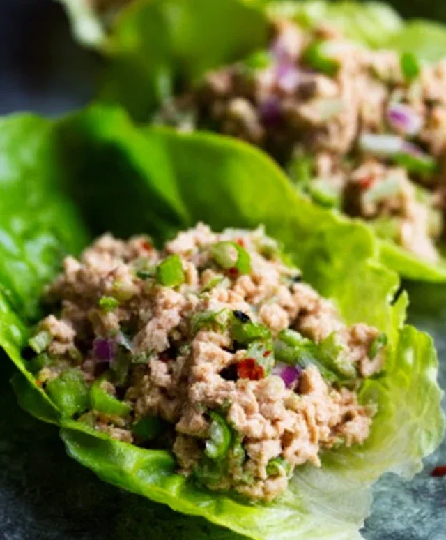 Tuna Lettuce Wraps
