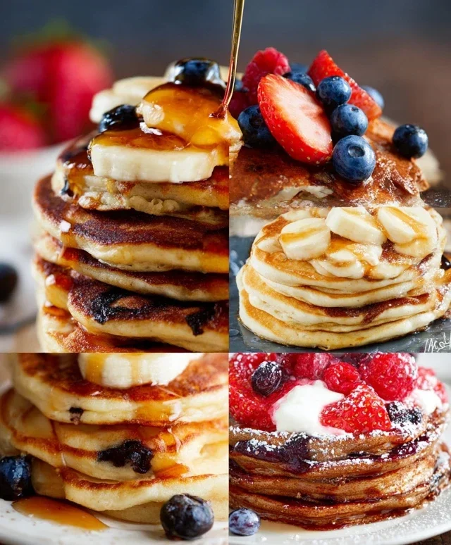 PART 1 – Healthy Breakfast – 6 easy-to-make healthy and delicious PANCAKE RECIPES