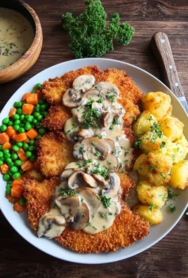 Rahmschnitzel Creamy Mushroom Schnitzel