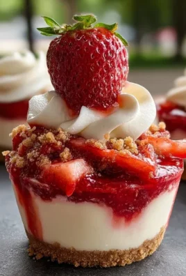 Strawberry Cheesecake Cups