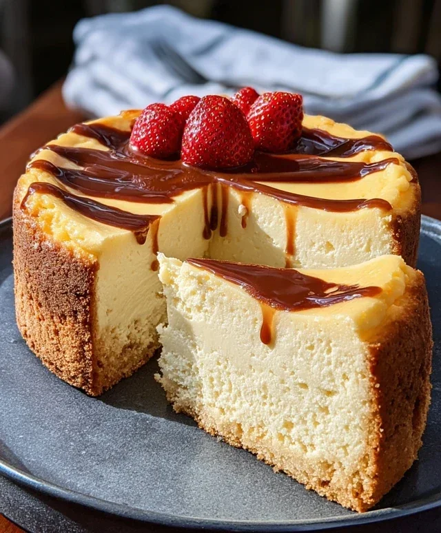 Cheesecake with Pound Cake Center