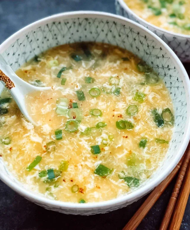 Homemade Egg Drop Soup (Keto & Gluten Free)