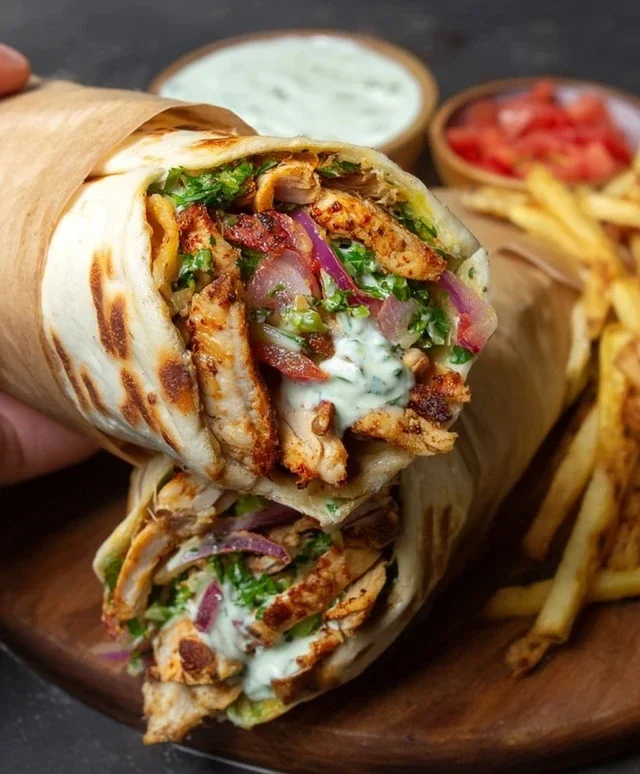 Chicken Shawarma Wrap