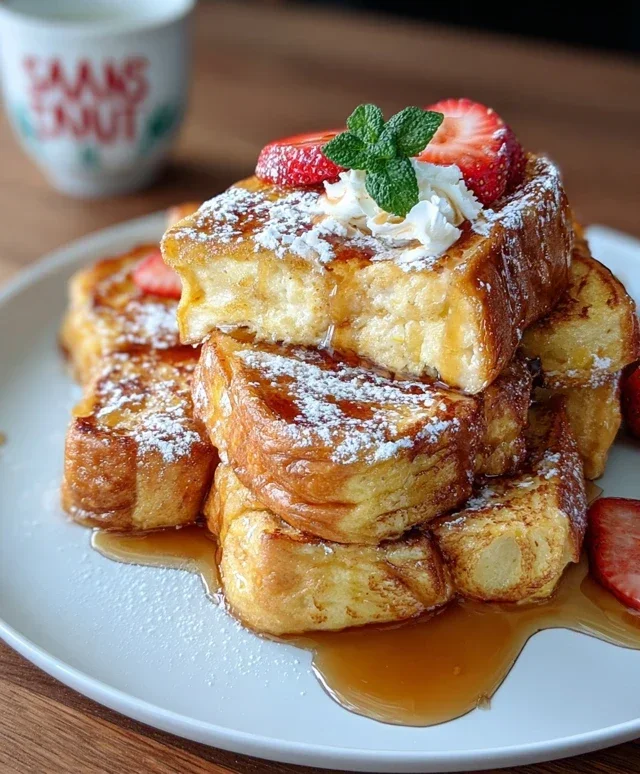 Hawaiian Roll French Toast