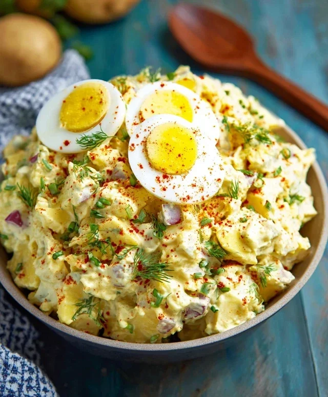 Deviled Egg Potato Salad