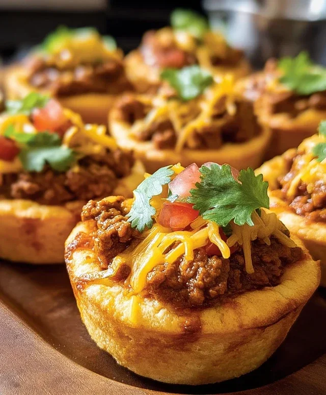 Taco Biscuit Cups