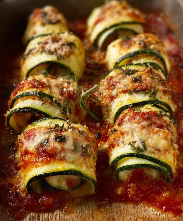 Vegan Zucchini Rollatini