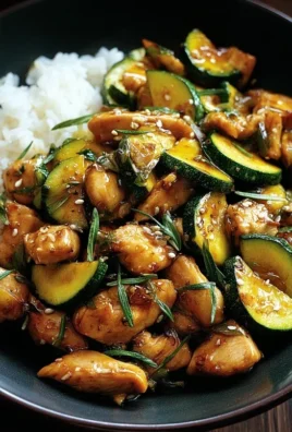 Chicken Zucchini Stir Fry