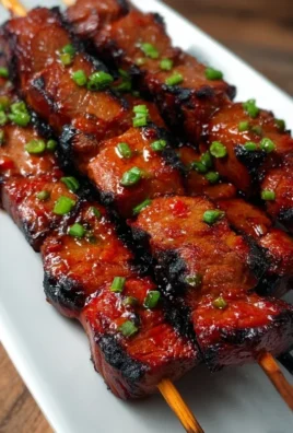 BBQ Chicken Skewer Salad
