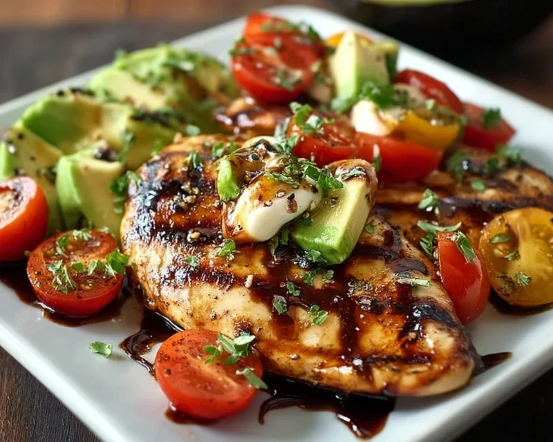Grilled California Avocado Chicken Recipe