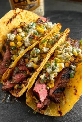 Grilled Elote Steak Tacos